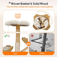 3 Tier Cat Tree Activity Centre Scratcher Post Climber