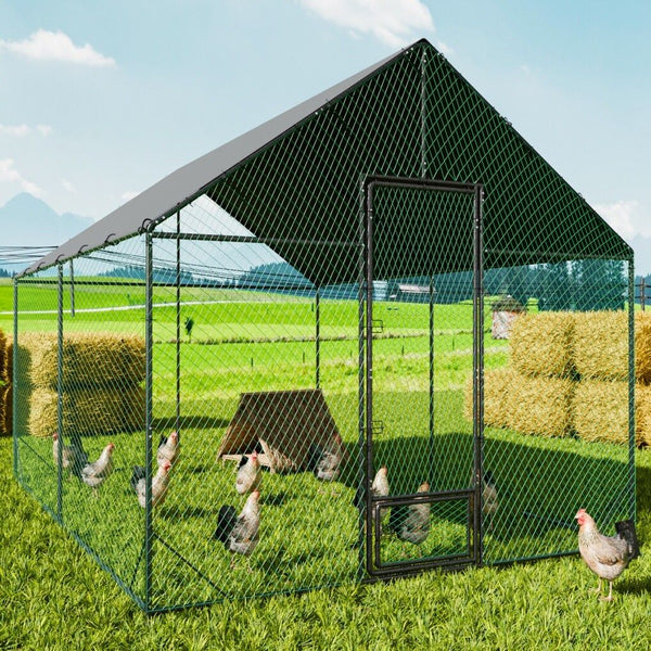XL Chicken Coop 276x405x300cm Large Hen House Cage