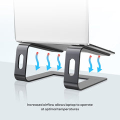 mbeat Stage S1 Space Grey Elevated Laptop Stand up to 16"" Laptop