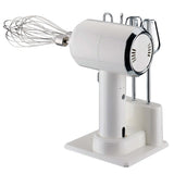 20cm Cordless Hand Mixer w/ Stand for Home Cooking & Baking