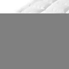 Hypoallergenic, Antibacterial w/ 100% Microfiber filling Mattress Topper - KING