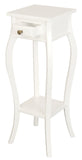 Cabriole Leg Plant Stand (White)