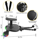 Baby Jogger Glider Board 2 in 1 Kid Stroller Board with Dismountable Seat AU Luminous wheel