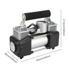 12V 150PSI Car Air Compressor Portable Tyre Deflator Inflator Pump 4WD Car Truck