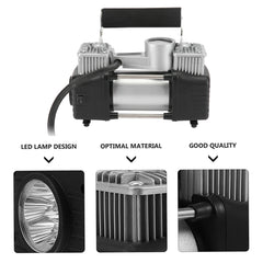 12V 150PSI Car Air Compressor Portable Tyre Deflator Inflator Pump 4WD Car Truck