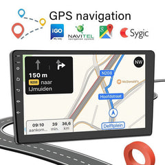9" Car Radio 2 DIN GPS FM RDS WIFI w/ Rear Camera For Android Auto IOS CarPlay