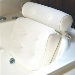 3D Spa Mesh Bath Pillow Neck Back Support Bathtub Tub Cushions