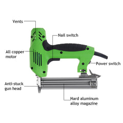 Electric nail Gun Straight Nail Nailer Framing Heavy Duty Woodworking nail Gun