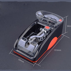 Ultra Slim Tube 6.5mm Automatic Cigarette Rolling Machine Electric Tobacco Red
