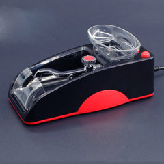 Ultra Slim Tube 6.5mm Automatic Cigarette Rolling Machine Electric Tobacco Red