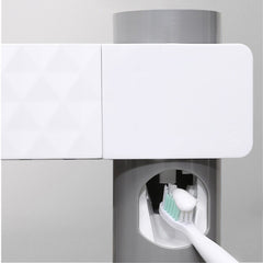 UV Lamp Sterilizer Toothbrush Holder Bathroom Automatic Toothpaste Health Clean