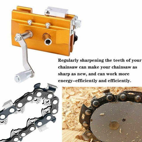 Easy Portable Chainsaw Sharpener Jigs Sharpening Tool Chain Saws Electric Saws