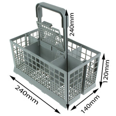 Dishlex dishwasher replacement cutlery basket Best reinforced base 240*140*120mm