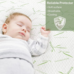 Waterproof Bamboo Fully Fitted Mattress Protector King Single