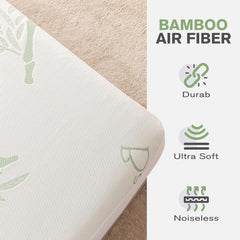 Waterproof Bamboo Fully Fitted Mattress Protector King Single