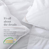 Goose Feather Down Quilt 700 GSM Duvet DoonasQueen:210x210cm
