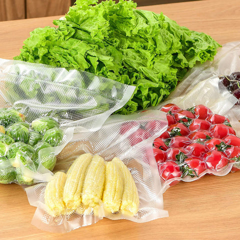100X Vacuum Sealer Bags Precut Food Storage Saver Heat Seal Cryovac BPA-Free 20x30cm