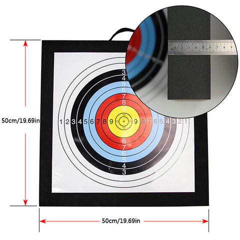 Archery Target Foam High Density Shooting Practice Board Bow Shooting Target