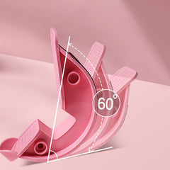 PINK Calf Massage Plantar Foot Rocker Stretch Board Ankle Pedal Stretcher Calf Pain