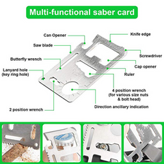 Camping Tool Emergency Survival Equipment Set Outdoor Sport Tactical Hiking Kit