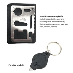 Camping Tool Emergency Survival Equipment Set Outdoor Sport Tactical Hiking Kit