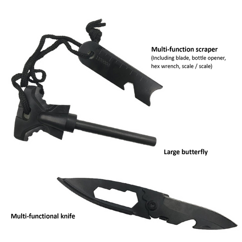 Camping Tool Emergency Survival Equipment Set Outdoor Sport Tactical Hiking Kit