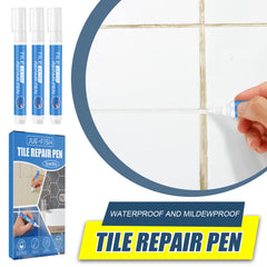 Jue Fish Tile Repair Pen Waterproof Mildew Resistant Tile Repair Pen For Bathroom Floor Crevices