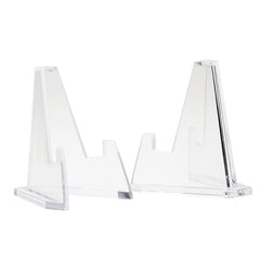 20pcs S Acrylic Clear Stand for Trading Card PSA Pokemon Card Holders Stand