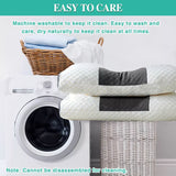 2 pcs Pain Relief Ergonomic Pillow Adjustable Contour Orthopedic Cervical Bed Pillow