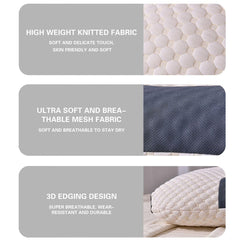 2 pcs Pain Relief Ergonomic Pillow Adjustable Contour Orthopedic Cervical Bed Pillow