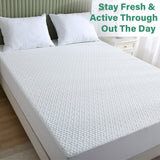 Mattress Protector Bamboo Cotton Mattress Cover Waterproof S Fitted Cover