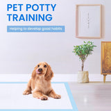50pcs Pet Training Pads Puppy Toilet Dog Pee Indoor 60x90cm Super Absorbent