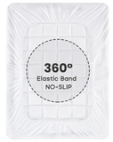 5CM Bedding Luxury Pillowtop Mattress Topper Mat Pad Antibacterial and dust mite-resistant Double:138*188cm