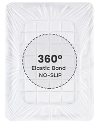 5CM Bedding Luxury Pillowtop Mattress Topper Mat Pad Antibacterial and dust mite-resistant Double:138*188cm