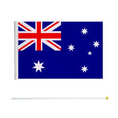 Small Waver Hand Held Aussie Flags Party Supplies Banner AU 8pcs Australia Flag