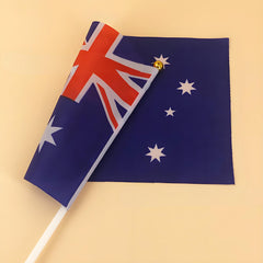 Small Waver Hand Held Aussie Flags Party Supplies Banner AU 8pcs Australia Flag
