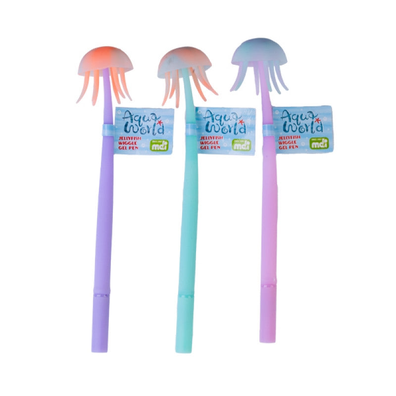 Wiggle Gel Pen Jellyfish (Sent At  Random)