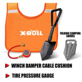 X-BULL Winch Recovery Kit Snatch Strap Off Road 4WD with Recovery Tracks Boards Gen 2.0