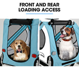 TAG-ALONG Pet & Cargo Bike Trailer, Bicycle Pet & Cargo Trailer, Cargo Carrier, Blue
