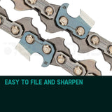2 X 18 Baumr-AG Chainsaw Chain 18in Bar Replacement Suits SX45 45CC Saws