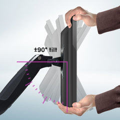 FORTIA Triple Computer Monitor Mount Stand for Desk with 3 Adjustable Arm Holder for 15 to 32 inch Displays