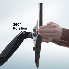 FORTIA Triple Computer Monitor Mount Stand for Desk with 3 Adjustable Arm Holder for 15 to 32 inch Displays