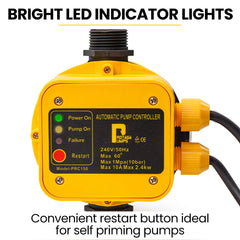 PROTEGE Automatic Water Pump Controller Pressure Electric Electronic Switch