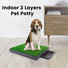 Floofi Pet Grass Training Potty 2 Piece Set