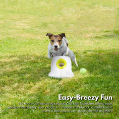 FLOOFI Automatic Ball Launcher (Green)