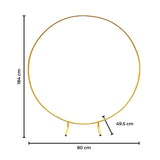 GOMINIMO 1.8 M Round Balloon Arch Kit(Gold)