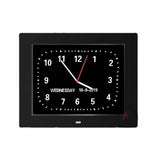 GOMINIMO Day Date Calendar Clock Dementia Clock Digital Alarm Clock with Large LCD Screen (Black)