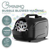 GOMINIMO Automatic Bubble Blower Machine for Kids (Black)