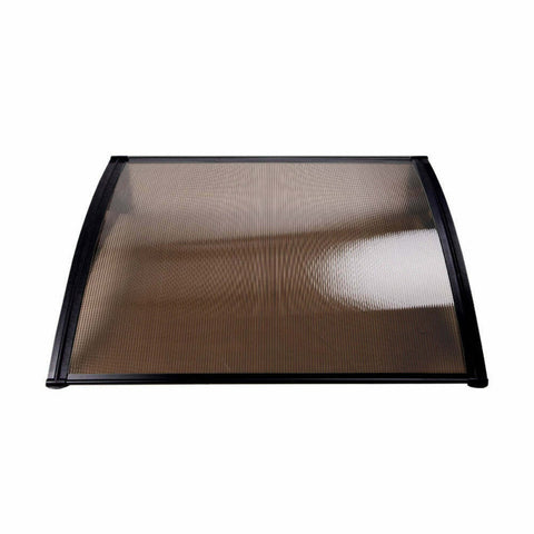 NOVEDEN Window Door Awning Canopy Outdoor UV Patio Rain Cover Tawny 1M X 3M Type 3