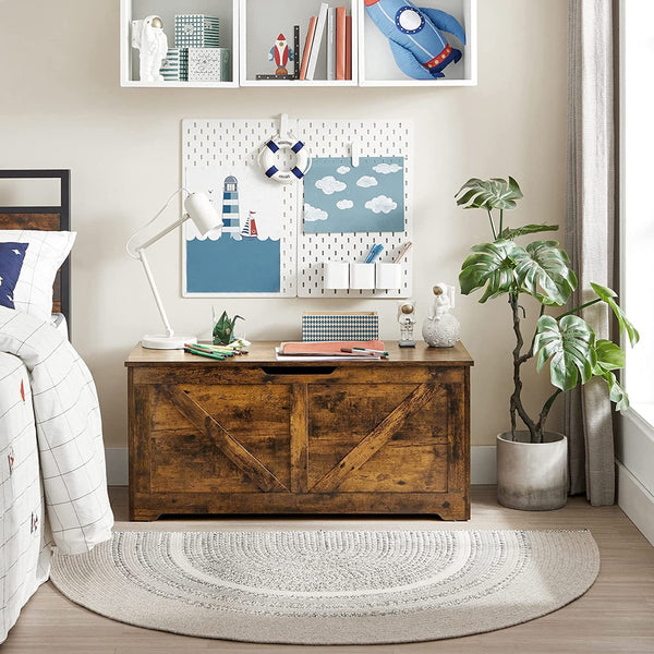 VASAGLE Storage Cabinet Vintage Brown